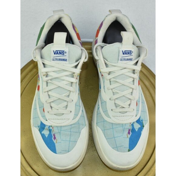 Vans Era X Save Our Planet Shoes Men Size 10 World Map Skate Multicolor Sneakers - Picture 6 of 10